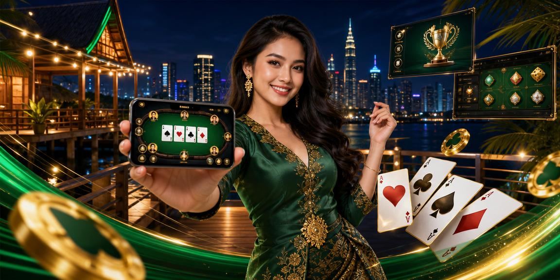 Pemain Teen Patti menikmati permainan kasino dalam talian di Sabah Malaysia